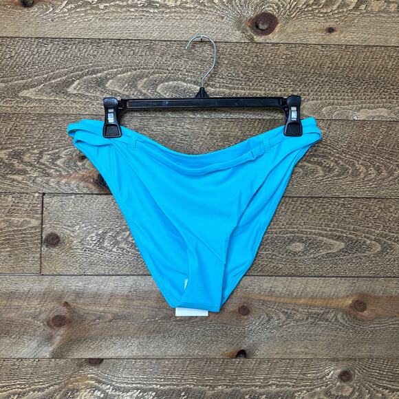 Andie Swim The Riviera High Waisted Bottom in Teal Size Large NWT - Picture 2 of 8